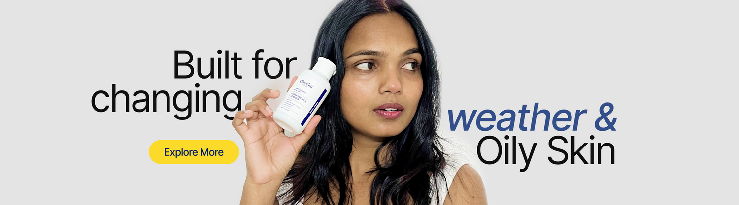 Checko Facecare - Basics. Always. collection banner